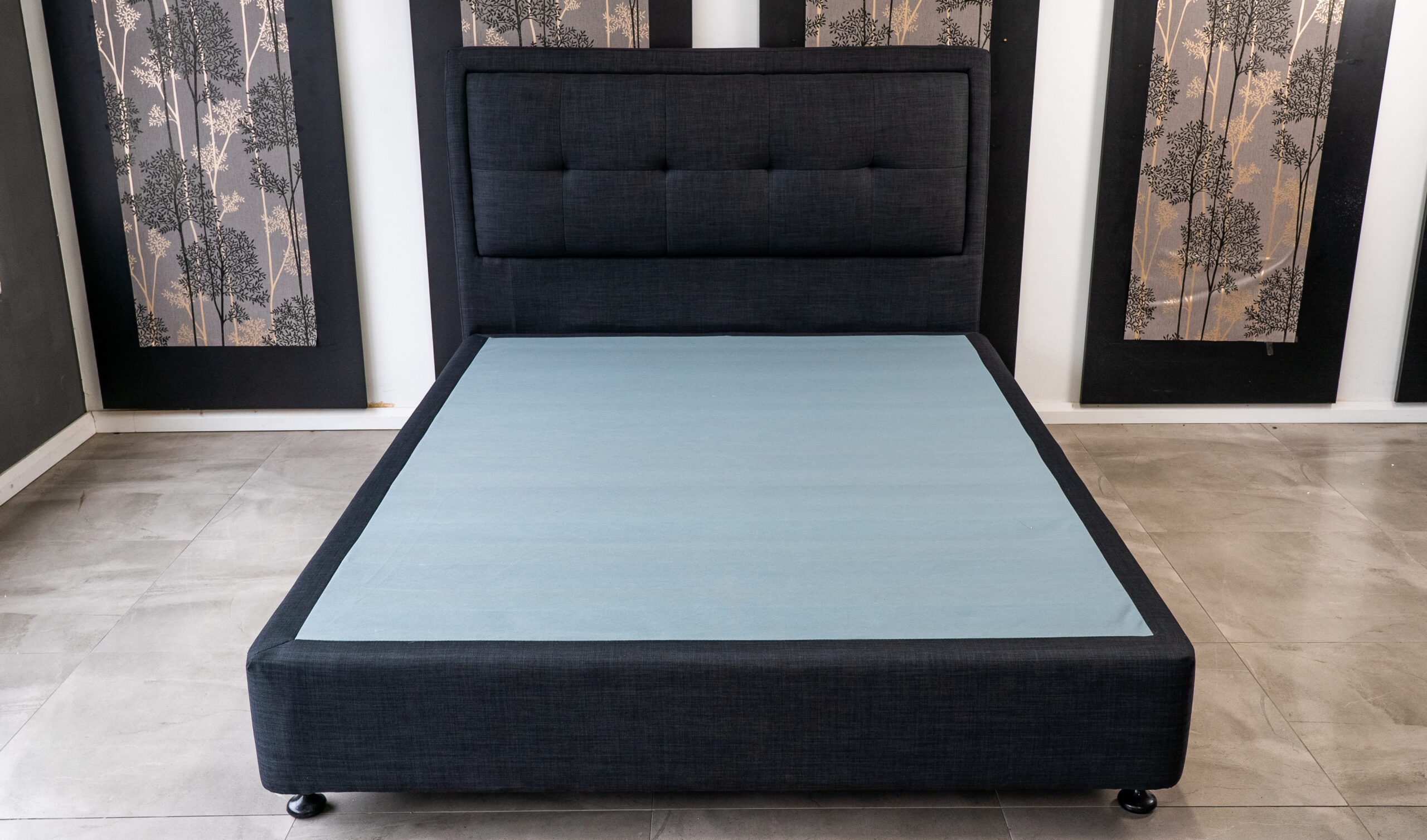 Mirage Upholstered Bedhead & Base - Image 2